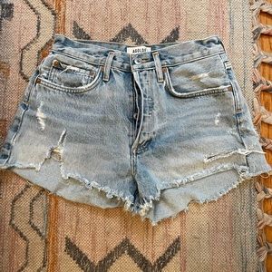 AGOLDE Parker Vintage Cut Off Shorts Size 25